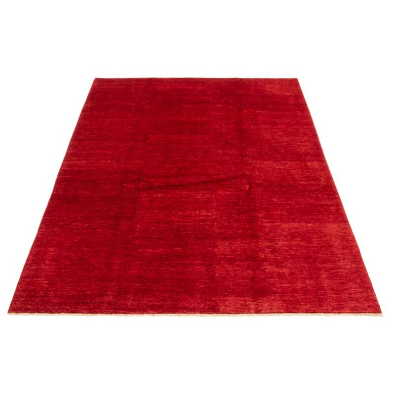 Pak Finest Gabbeh Red Rug 6'7" x 9'10" - 6'7 x 9'10