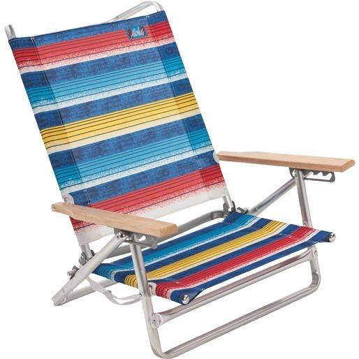 Rio Brands Chairs Dlx 5 Pos Beach Chair Sc195 1709 Unit Each Overstock 17566516