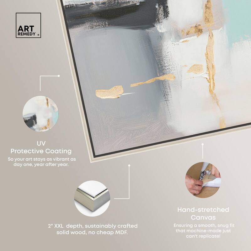 Misty Luxe II Canvas by Art Remedy