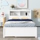 preview thumbnail 4 of 32, Full Platform Bed with Trundle, Drawers & USB Ports - Practical Design