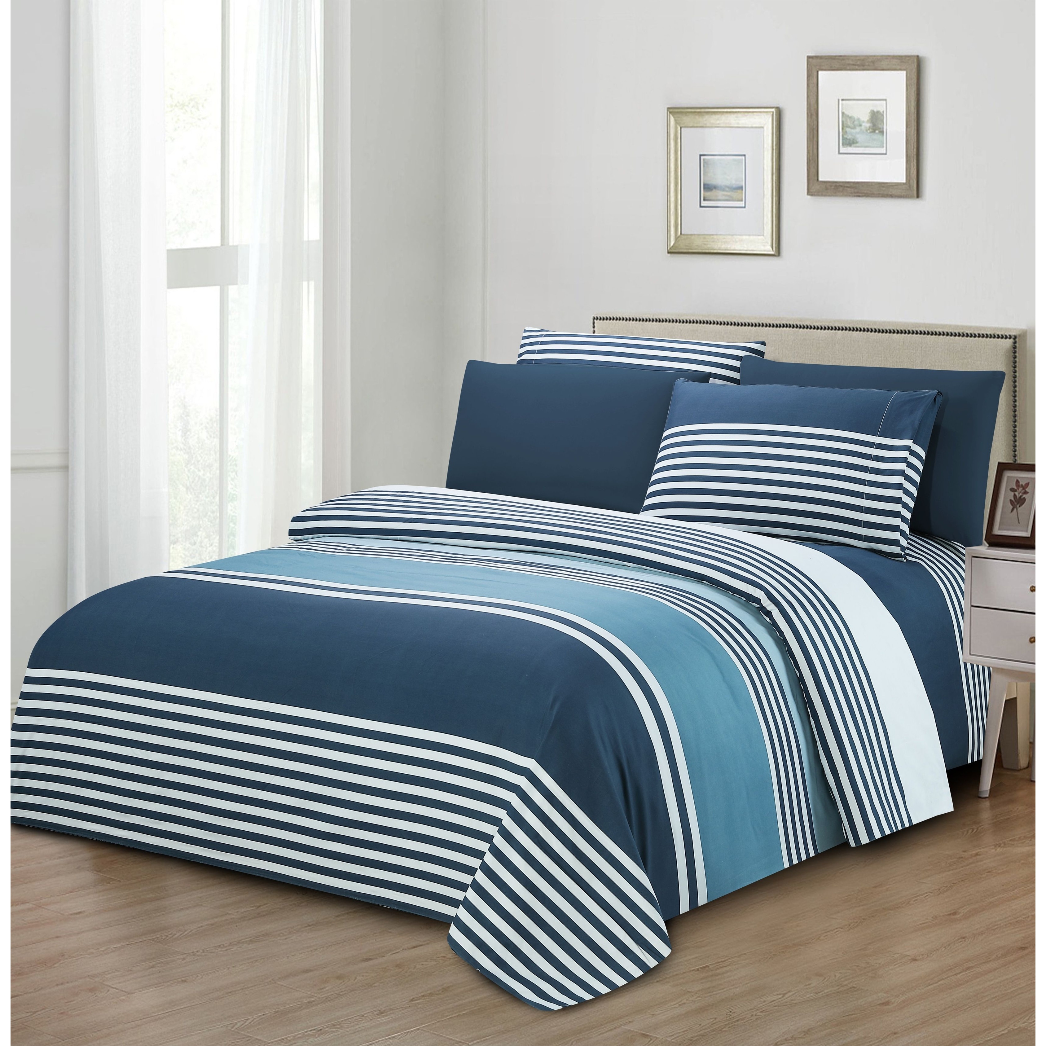 Hotel Club 1800 Super Soft Oliver Sheet Set with Bonus Pillowcases