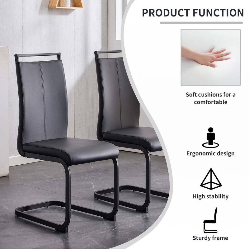 High Back Dining Chairs,Upholstered Side Chair(Set of 4)