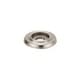 preview thumbnail 1 of 10, Alno Traditional 1 Inch Diameter Cabinet Knob Backplate with Beveled Satin Nickel