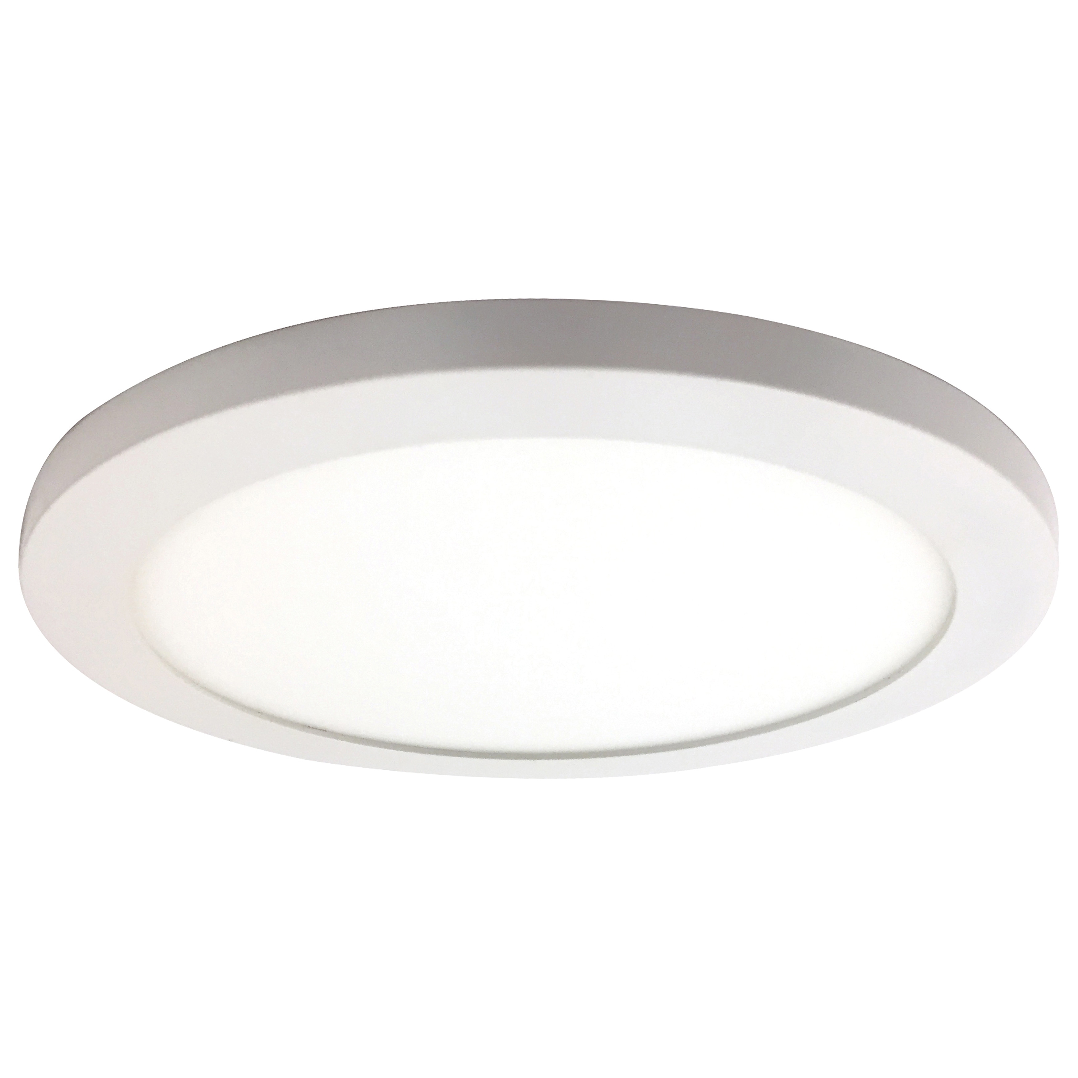 Access Lighting Disc LED Flush Mount - White Finish