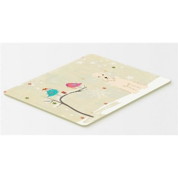 Carolines Treasures BB2533CMT Christmas Presents Between Friends Soft Coated Wheaten Terrier Kitchen or Bath Mat 20 x 30