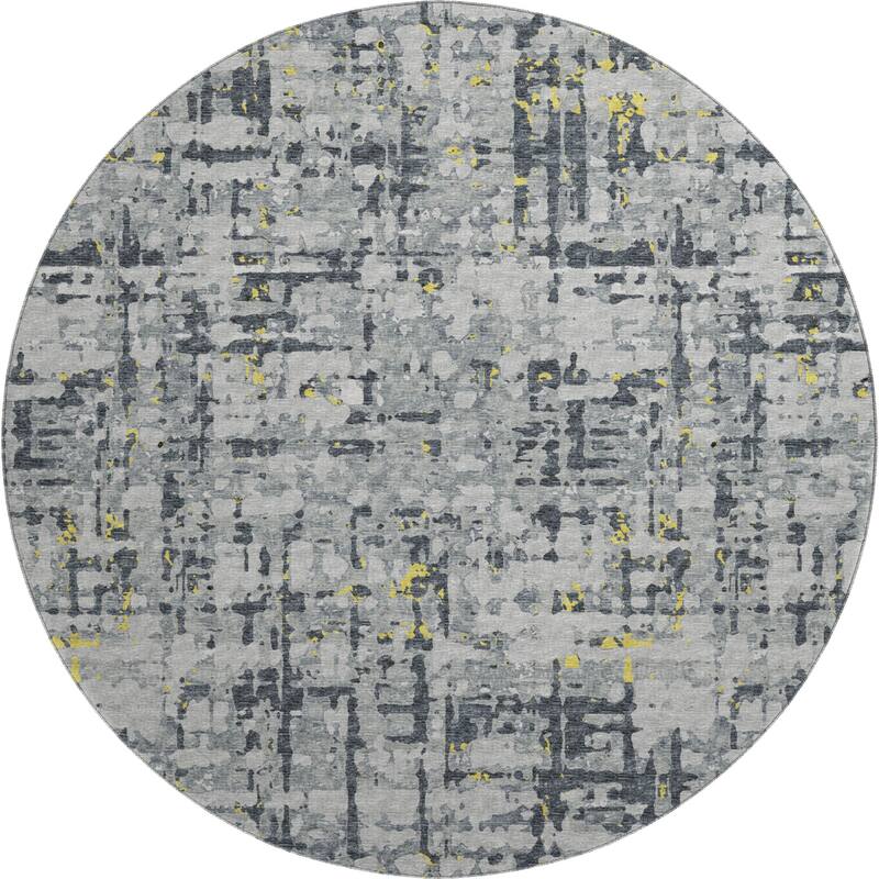 Premium Washable Super Soft Abstract Plaid Mayfield Rug
