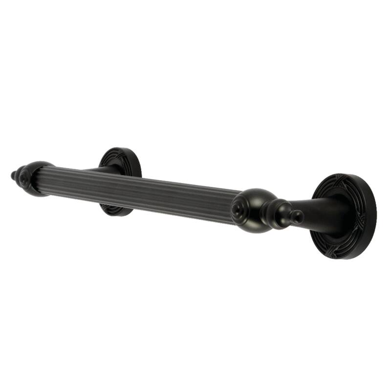 Kingston Brass Templeton Luxury 12-inch Polished Brass Grab Bar