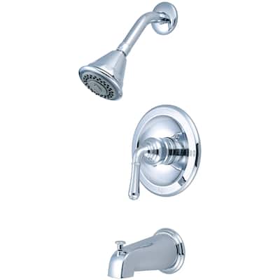 Pioneer Faucets Accent Tub and Shower Trim Package with 1.75 GPM Multi