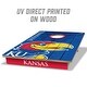 preview thumbnail 3 of 5, Kansas Jayhawks NCAA Tailgate Cornhole Board Set
