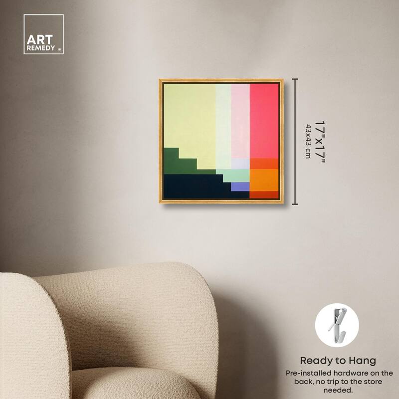Rectilinear Rhapsody III Canvas by Art Remedy