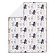 preview thumbnail 2 of 6, Lambs & Ivy Star Wars Classic Fleece Baby Blanket - Yoda/Darth Vader/R2-D2/C-3PO