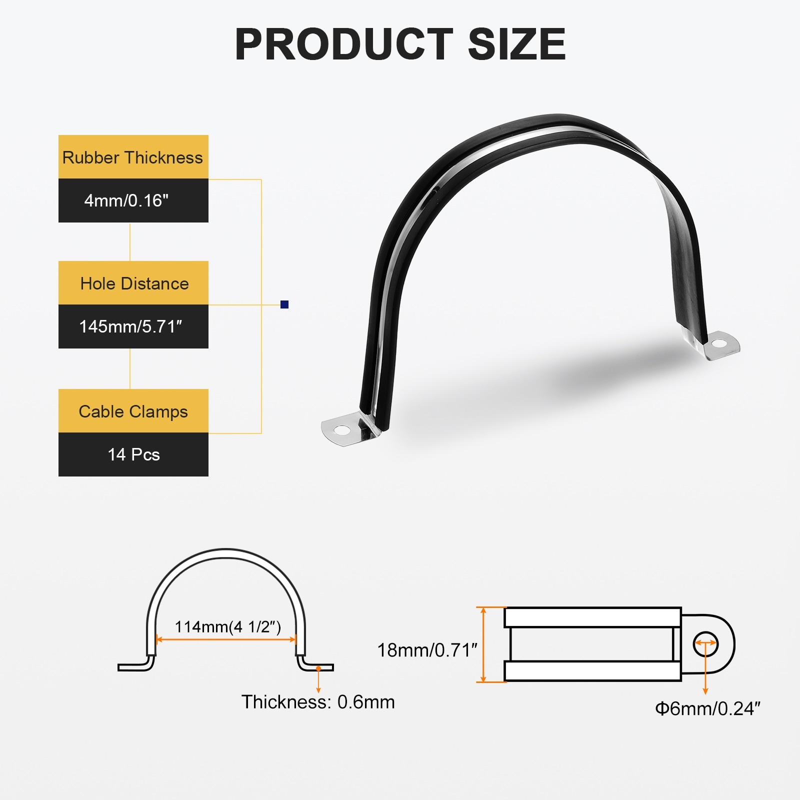 Screw Shelf Support Pegs with Anti-Slip Sleeve - Black