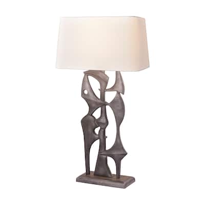 Vignette 30'' High 1-Light Table Lamp - Dark Bronze