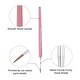 preview thumbnail 4 of 4, Detailing Paint Brush 0.57" Bristle Length with Pink Wood Handle 4Pcs