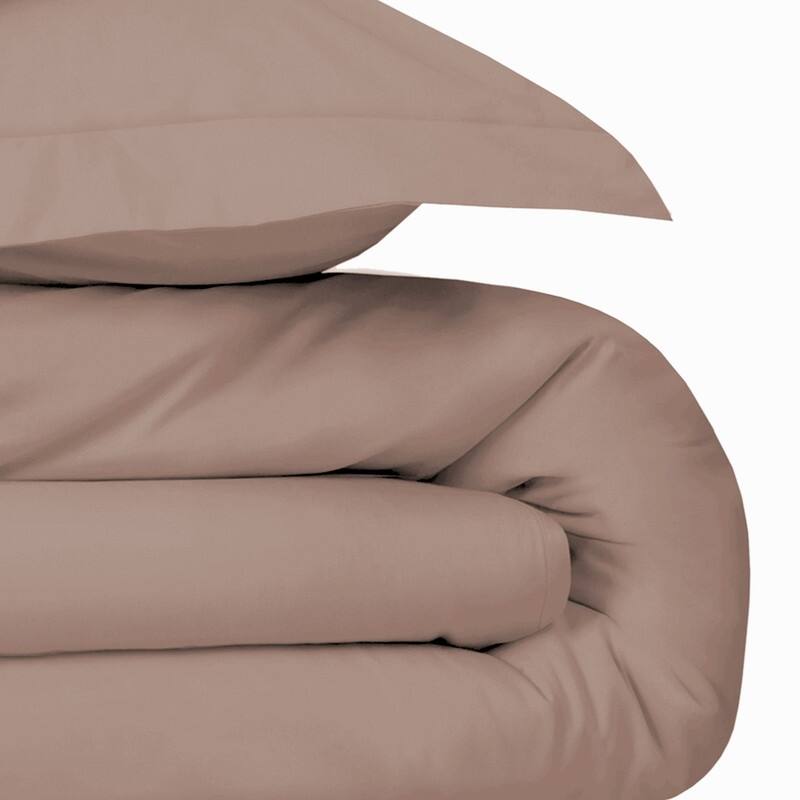 Farm to Home Dreamy Cotton Duvet Set with Button Closure, 2-Piece