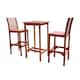Option Set of 2 Brown Chair & Table