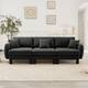 Option Dark Grey- 3-Seater