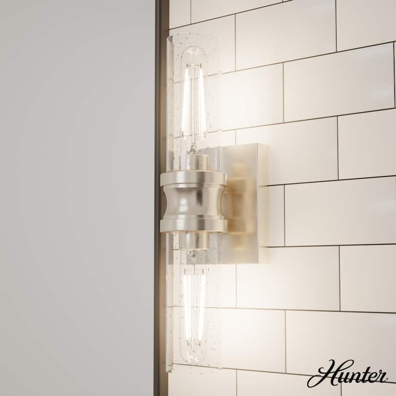 Hunter Lenlock Vanity Wall Light - Art Deco, Damp Rated