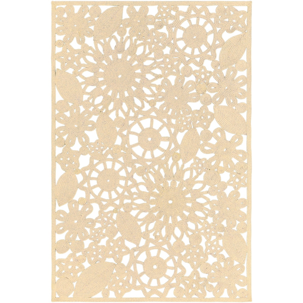 Townshend Floral Cutouts Indoor/Outdoor Area Rug