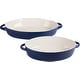 preview thumbnail 2 of 7, 10 Strawberry Street Sienna Oval 13" and 10.5" Bakeware Set