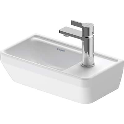 Duravit D-Neo 15-3/4" Small Handrinse Sink