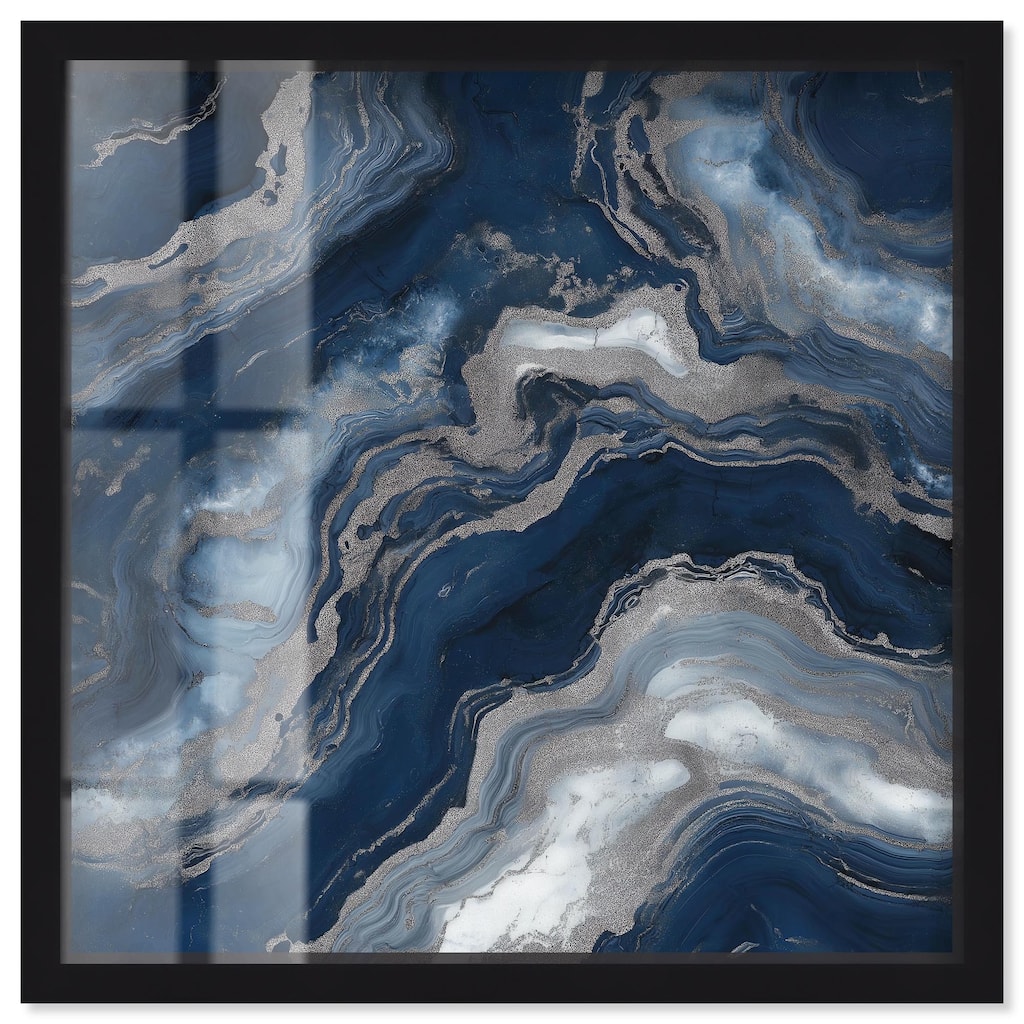 Deep Sea Geode I Shadowbox by Art Remedy