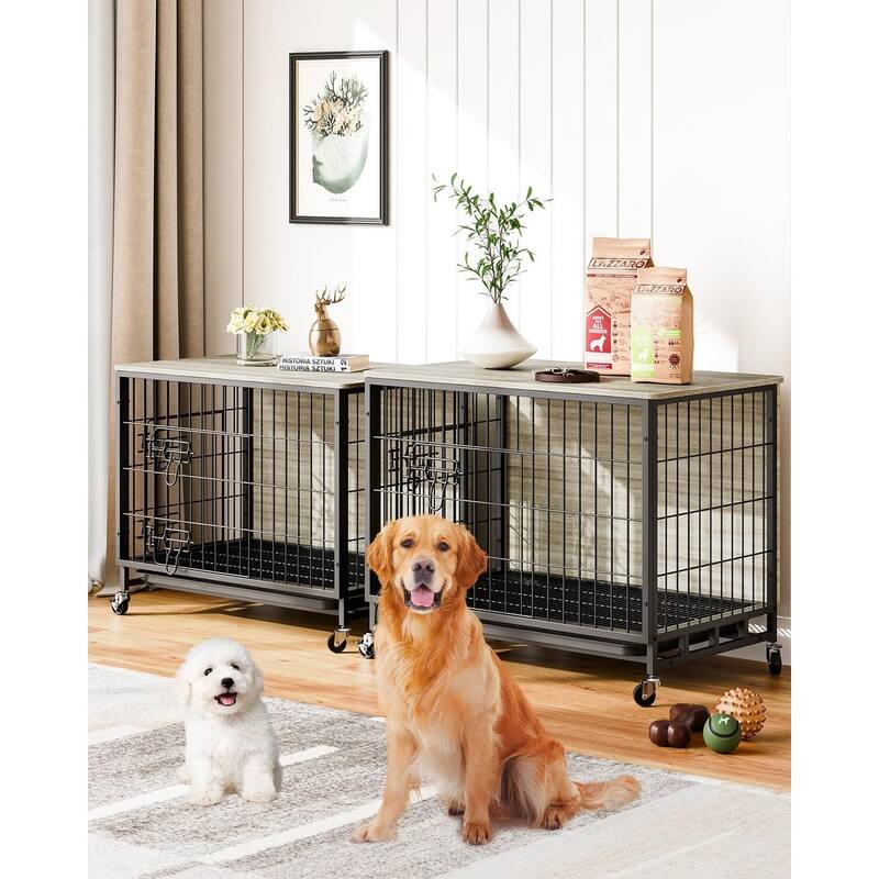 Dog Crate Furniture, 27" Dog Kennel End Table
