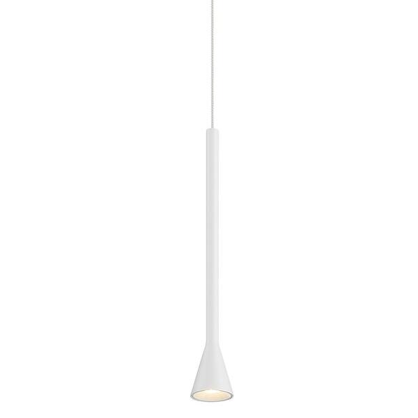slide 2 of 9, Kovacs P1456-L Piccolo 5" Wide LED Mini Pendant Flat White