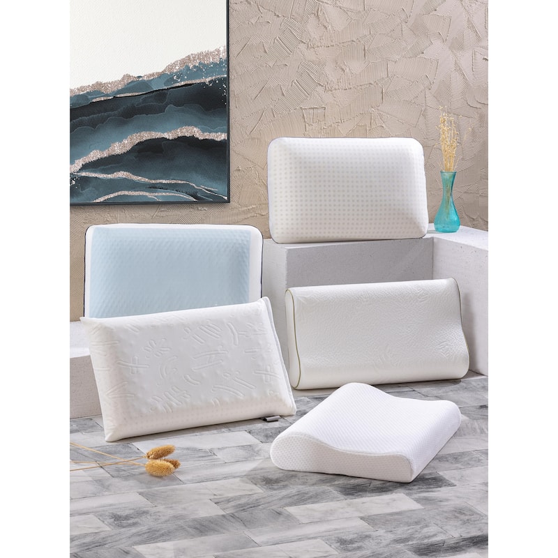 Depera Home Orthopedic Visco Pillows - N/A