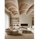 preview thumbnail 3 of 3, Luxury Coffee Table with Bulgari Red Honed Marble Top and Black Stainless Steel Base, Modern Contemporary Living Room Table