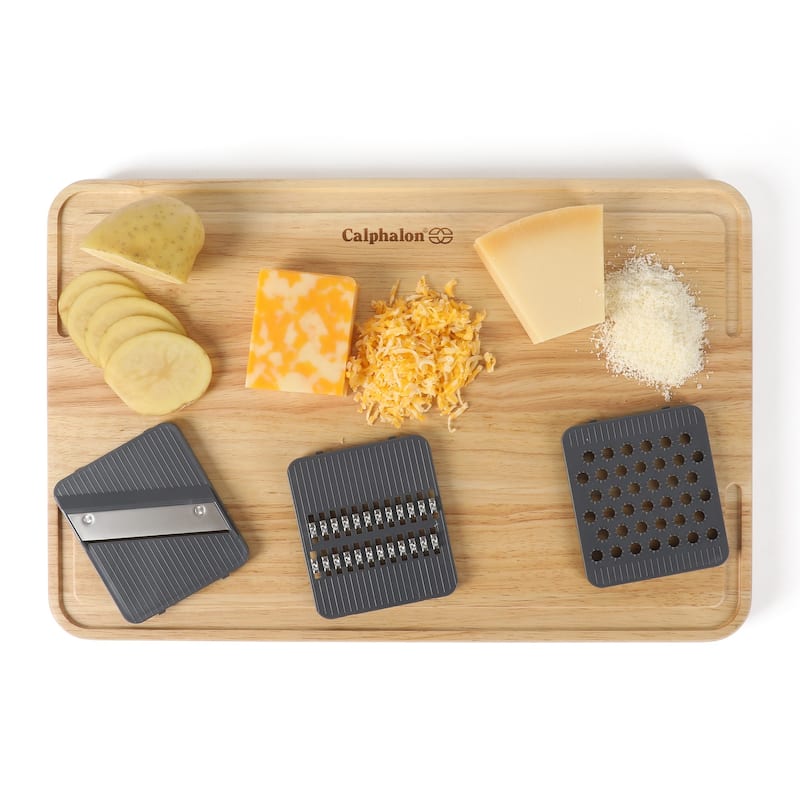 Calphalon Aero 8 in 1 & 5 in 1 Vegatebale Chopper and Dicer, Food Chopper with Container