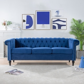 Classic and Chic 3-Seater Sofa - Easy Assembly, Comfortable Seat ...