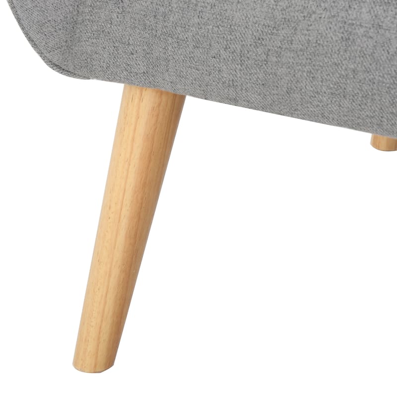Grey 32.5" High Back Wingback Chair
