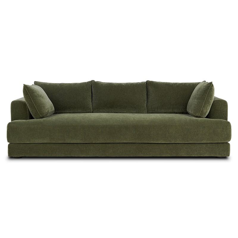 Poly & Bark Marcel 99" Performance Fabric Sofa - Sagano Green