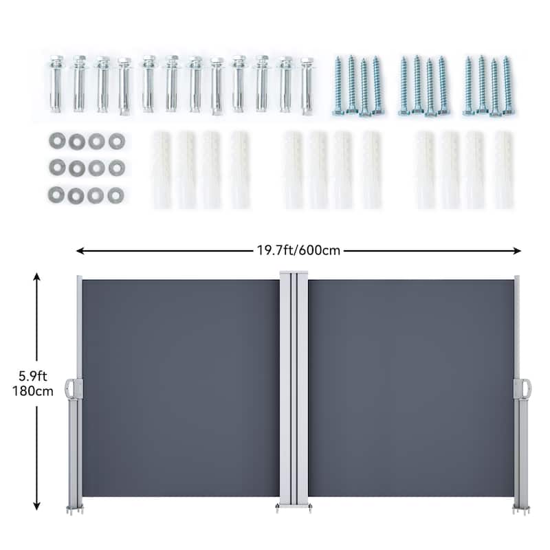 Polyester Cover Double Side Awning