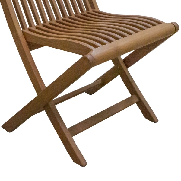 Folding teak deck clearance chairs
