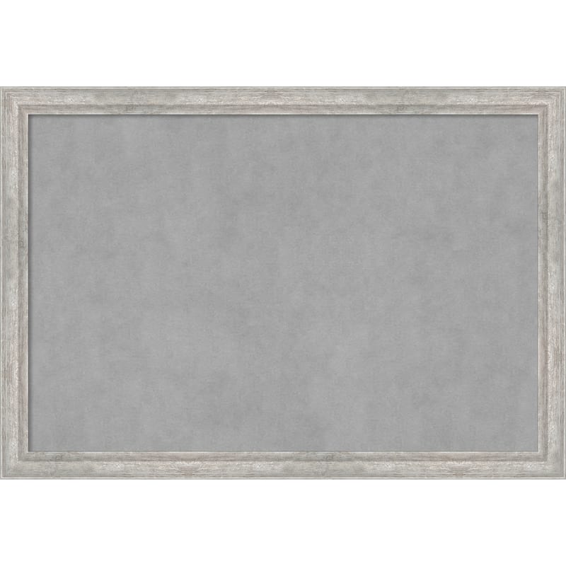 Amanti Art Angled Silver Framed Magnetic Board
