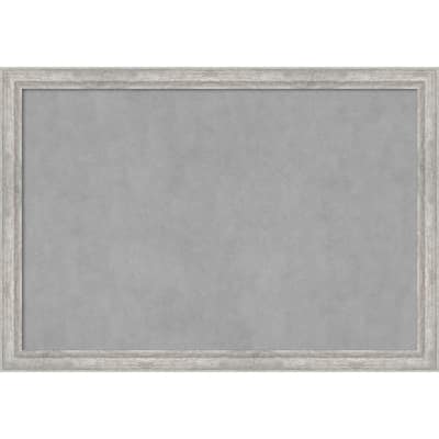 Amanti Art Angled Silver Framed Magnetic Board