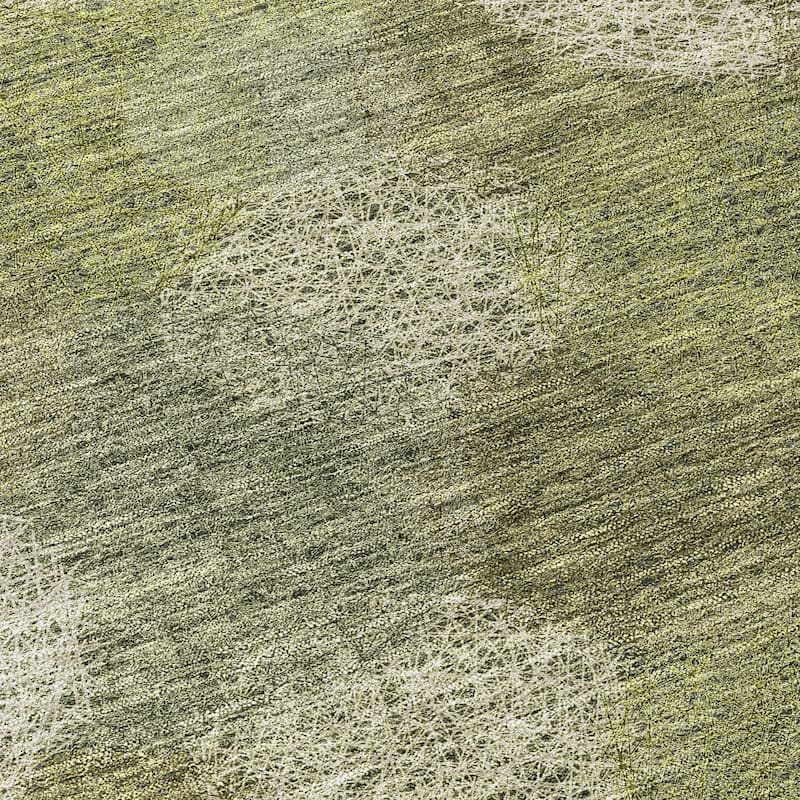Machine Washable Indoor/ Outdoor Boho Sphere Chantille Rug
