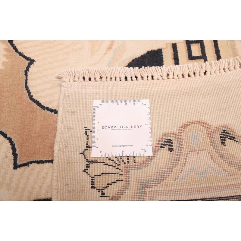 ECARPETGALLERY Hand-knotted Pako Persian 18 Of 20 Ivory Wool Rug - 9'0 x 12'4