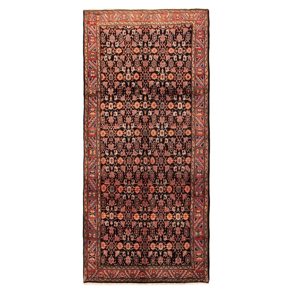 Andelz Red Rug 3'11" x 6'7" - 5'1 x 10'8