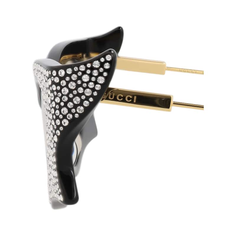 Gucci Cat Eye-Frame Recycled Acetate Sunglasses