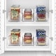 preview thumbnail 4 of 11, Plastic Storage Bins Stackable Clear Pantry Organizer Box Containers