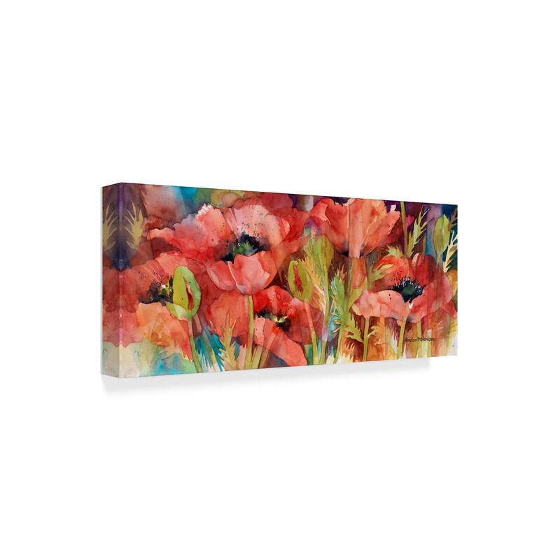 Annelein Beukenkamp 'Petals On Parade' Canvas Art