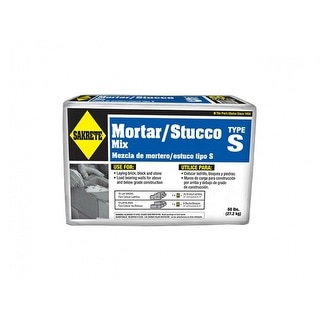 Sakrete 13160-RDC04 High Strength Mortar-Stucco Mix, Type S, 60 Lb ...
