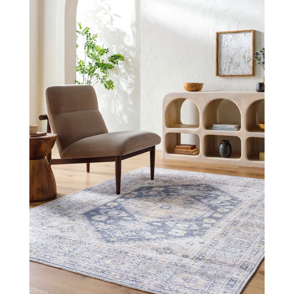 Livabliss x Vivir Lorelai Vintage Washable Area Rug