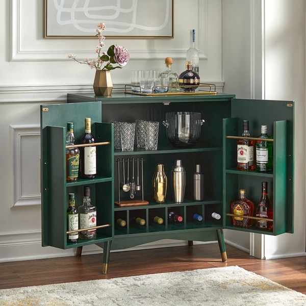 Swasey bar cabinet deals