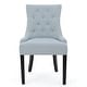 preview thumbnail 65 of 70, Cheney Contemporary Tufted Dining Chairs (Set of 2) by Christopher Knight Home - 21.50" L x 25.00" W x 36.00" H