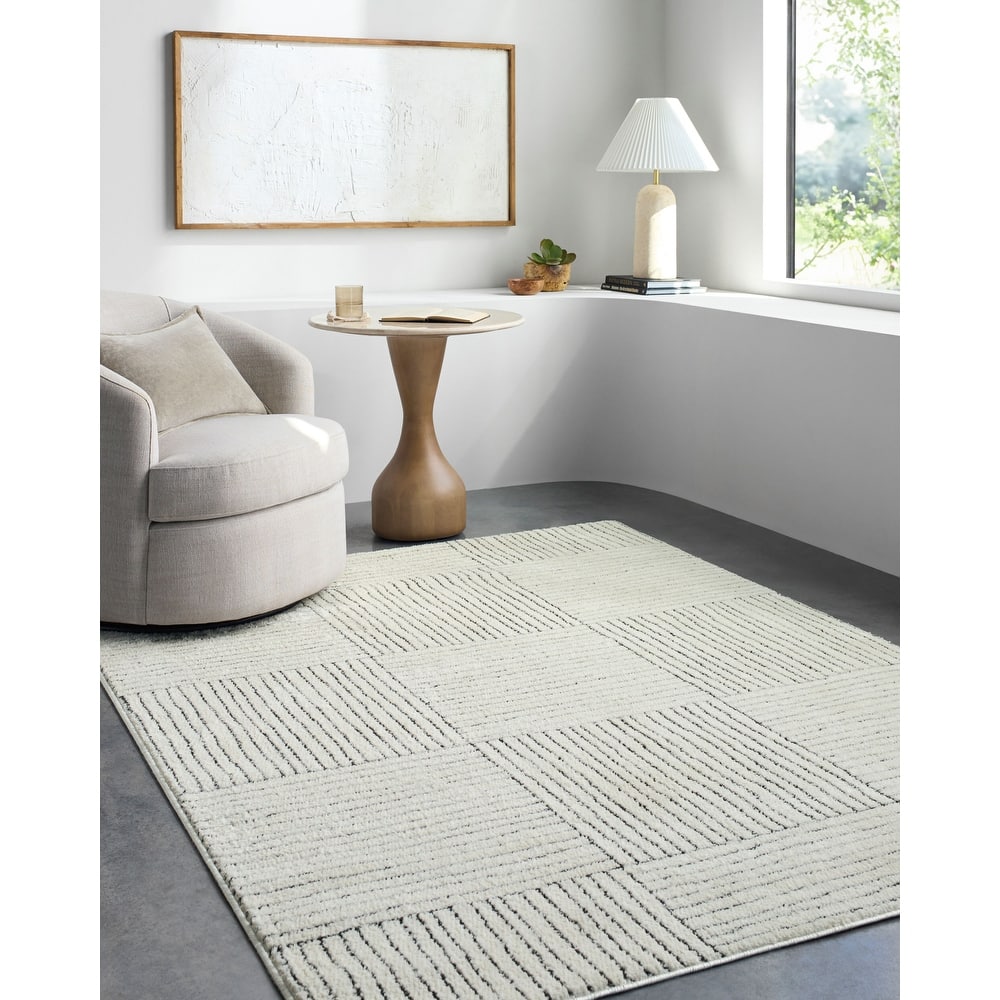 Galey Alix x Livabliss Architect I Modern Geometric Area Rug
