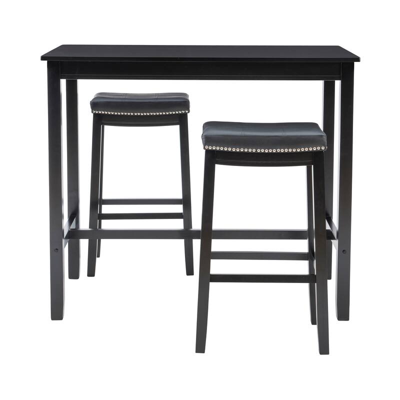 Linon Bridgeport 3-Piece Bar Dining Set